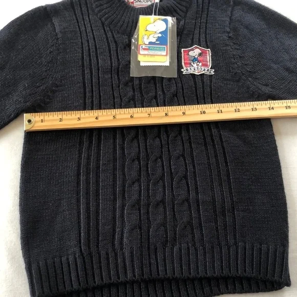 ✨Host✨pic Snoopy vintage sweater NWT peanuts. kids Sz 78 cm - Picture 12 of 16